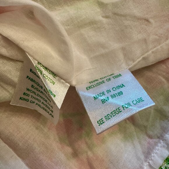 Lilly Pulitzer Womens Cathy Dress Floral Pink Green Southern Charm Size 4 - Picture 16 of 16